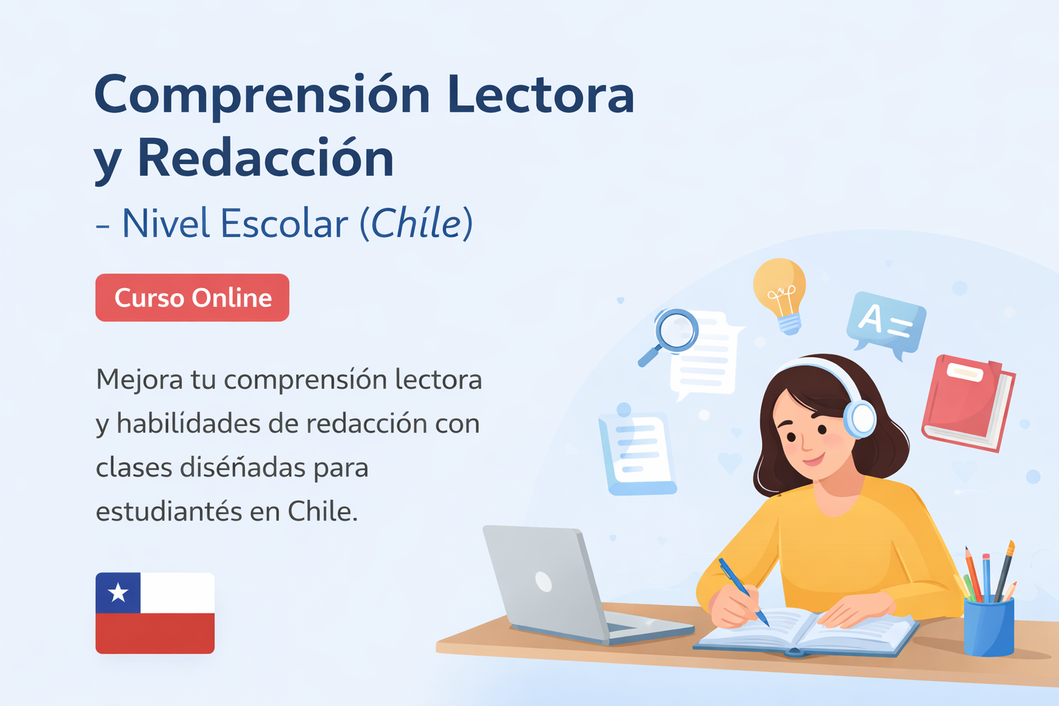 Cursos online de lenguaje y comunicación para mejorar tu rendimiento académico y profesional.